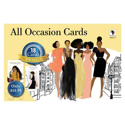 Silver Glitter All-Occasion Greeting Card Assortment – Studio Oh!
