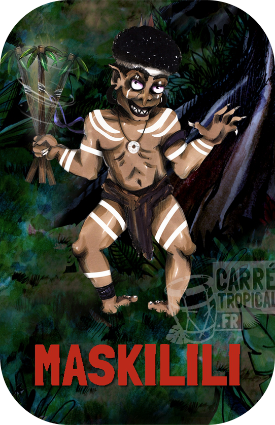 monstre créole maskilili guyane mythologie légende carre tropical fon lèspri koko