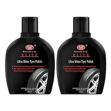 Ultra Shine Tyre Polish Liquid - Suitable For All Vehicle Tyres