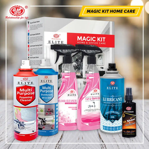 UE Autotech Magic Home Care Kit for Offices and Home| Suitable For Cleaning, Shiner, Protection & Remover | Easy to Use