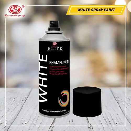 Enamel Spray Paint - Red, Silver, Black, Golden, White Paint Spray For Metal, Alloy, Plastic, Wood, Car Accessories, Automotive Product