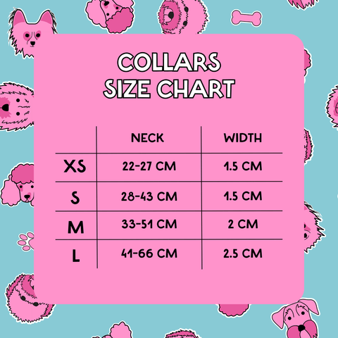 Collar size chart