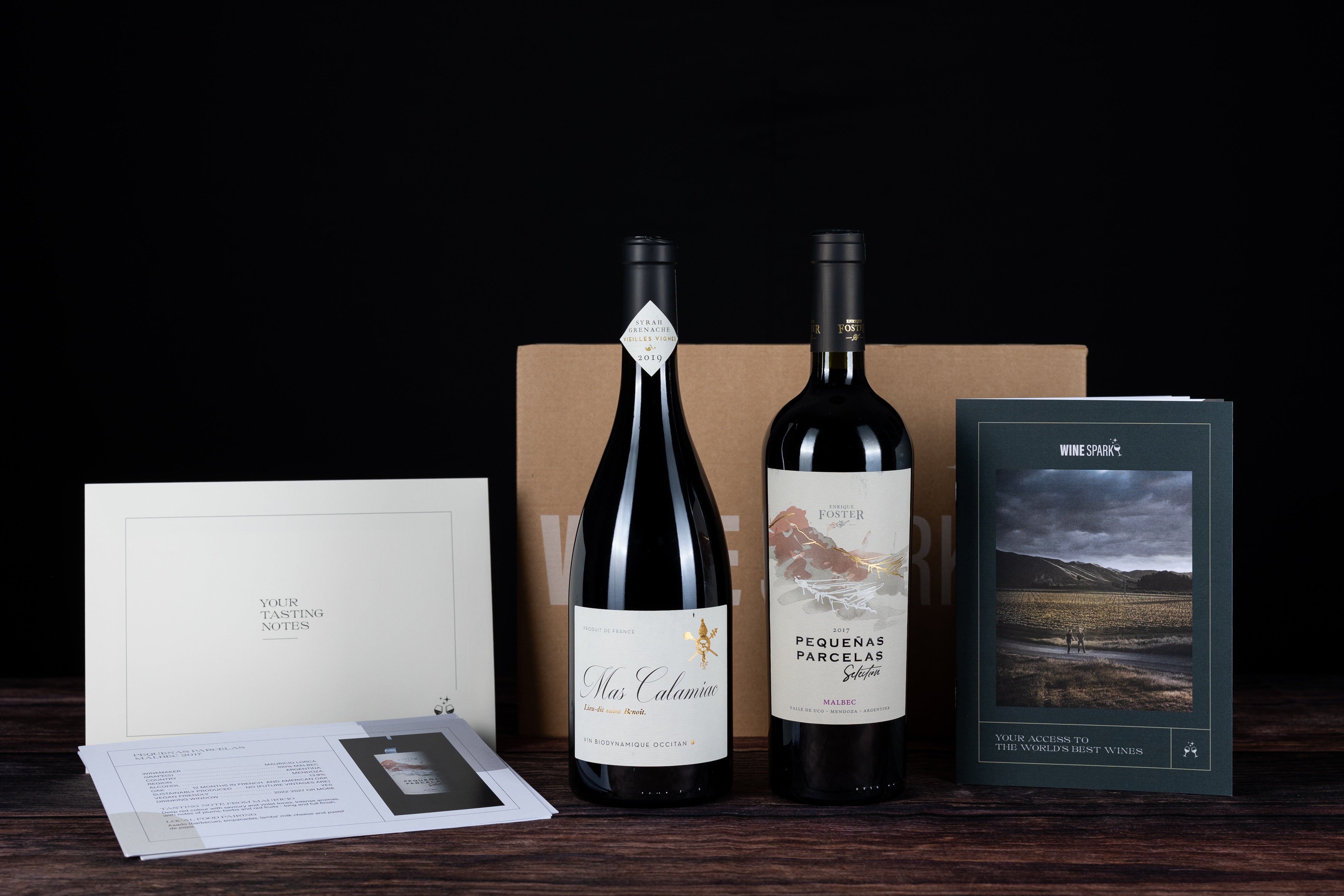 Big Red Twin Gift Pack + Annual Membership – WineSpark