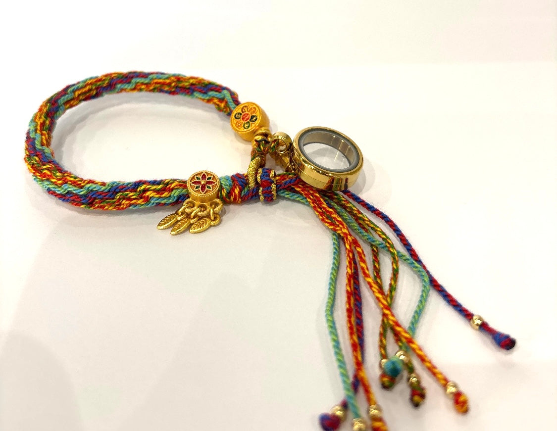Bracelet Line A7 mandala cord