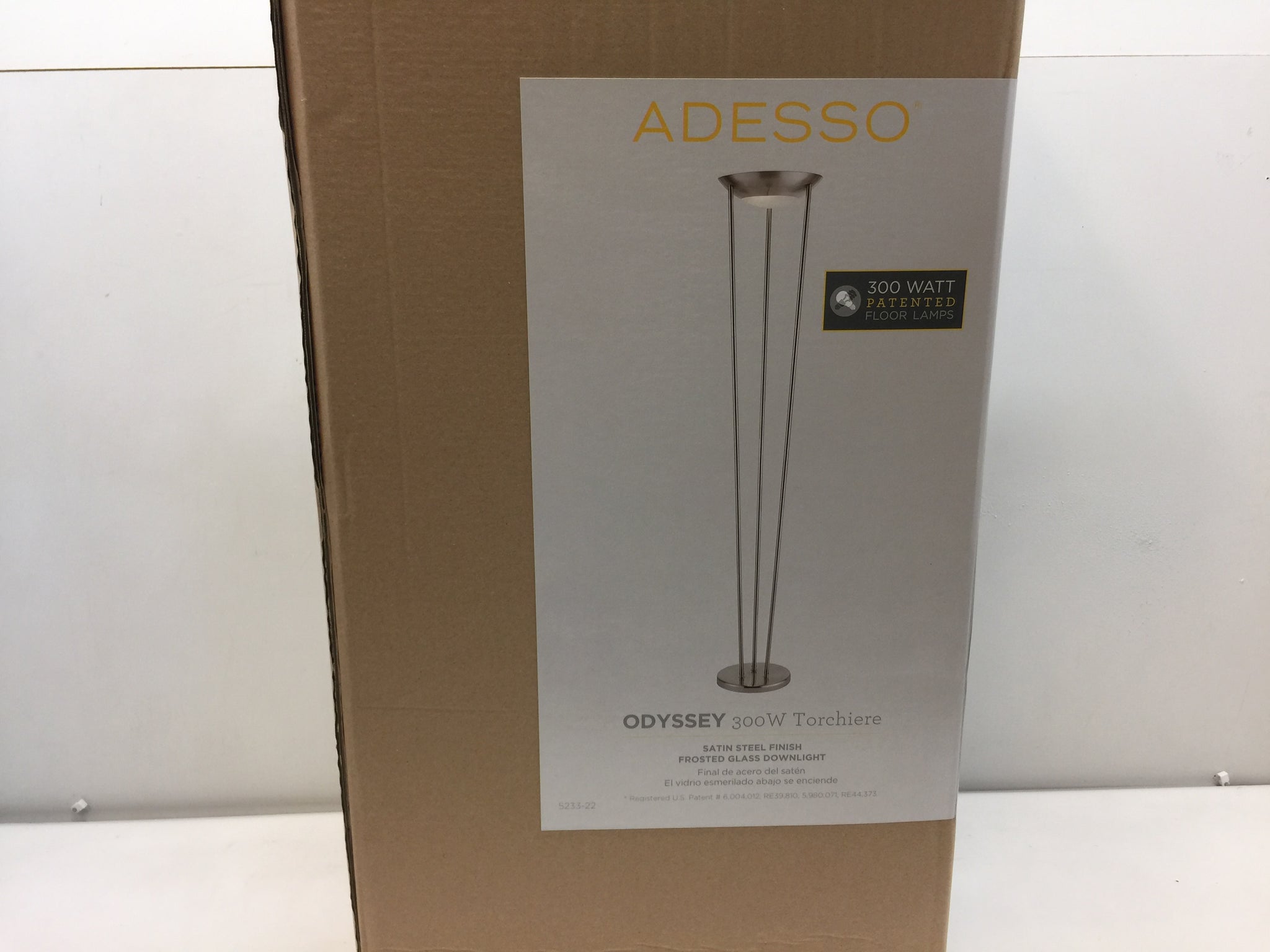 adesso odyssey floor lamp