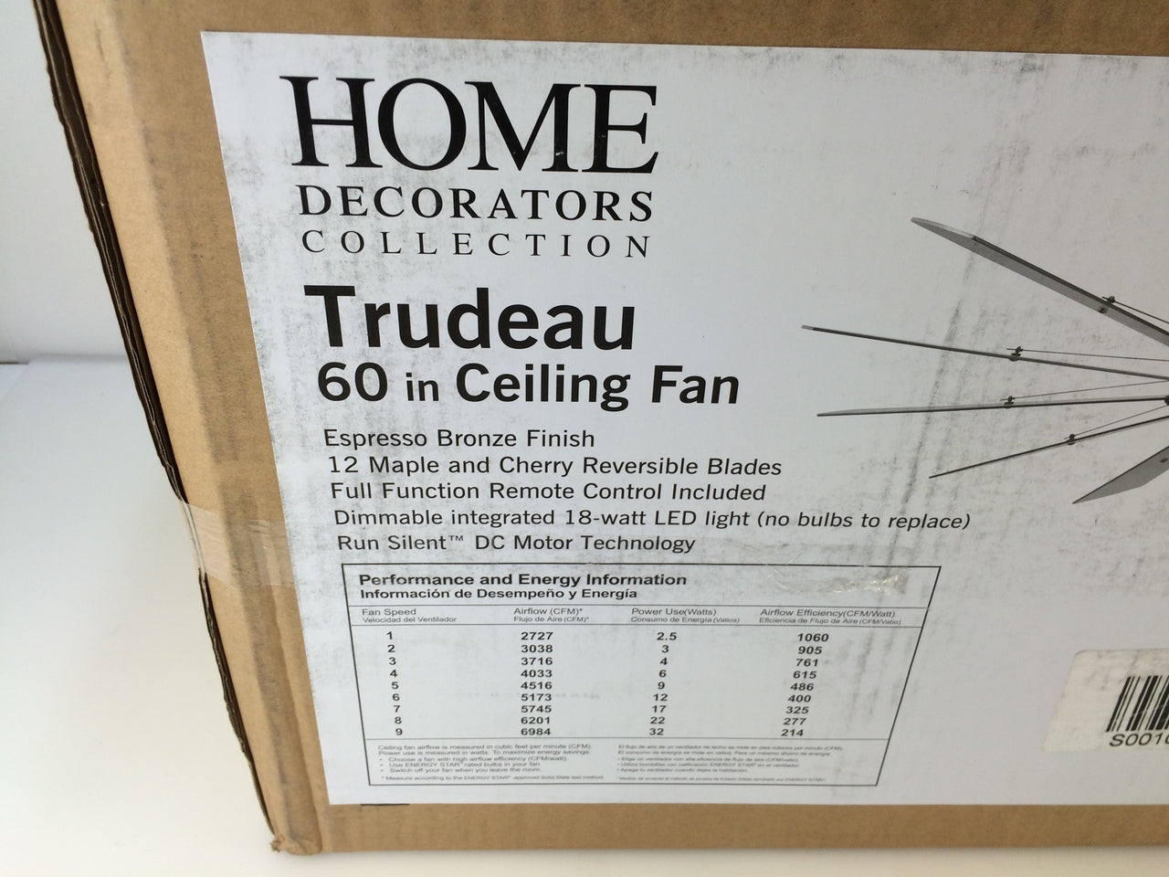 ceiling fan model 5745