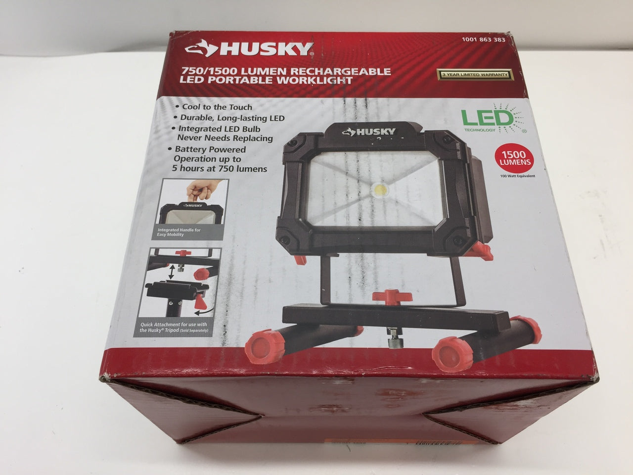 husky 1500 lumen led work light