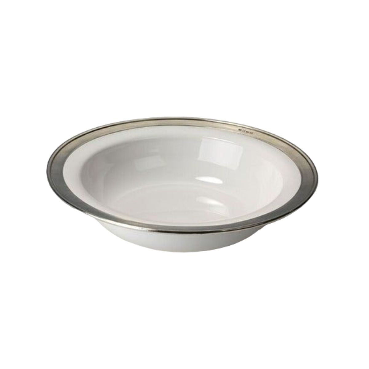 Match Pewter Round Crystal Medium Bowl