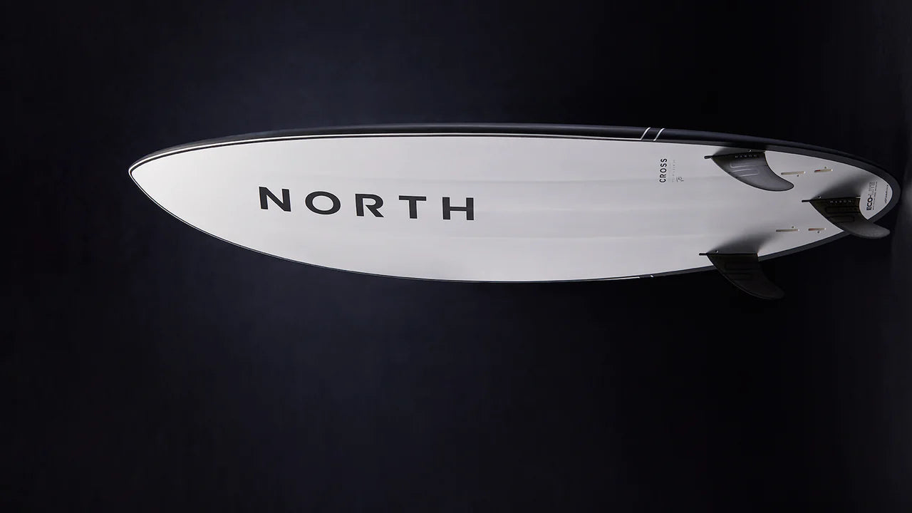 North cross surfboard top