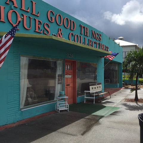 All Good Things antique marketing in Lake Worth Florida