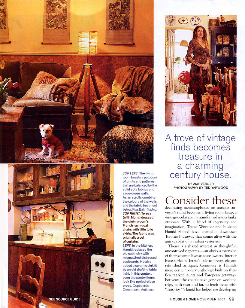 Châtalet Home featured in House & Home Magazine