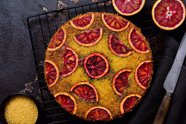 Photo of the Acme blood orange upside cake