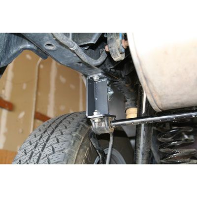 Synergy Jeep JK Rear Sway Bar Drop Bracket Kit - Double Black Offroad