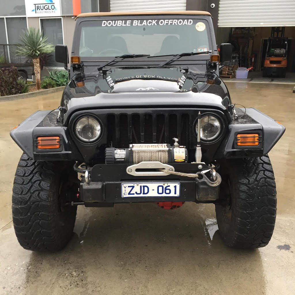 Jame's Wrangler TJ Is Fitted With A TeraFlex 2