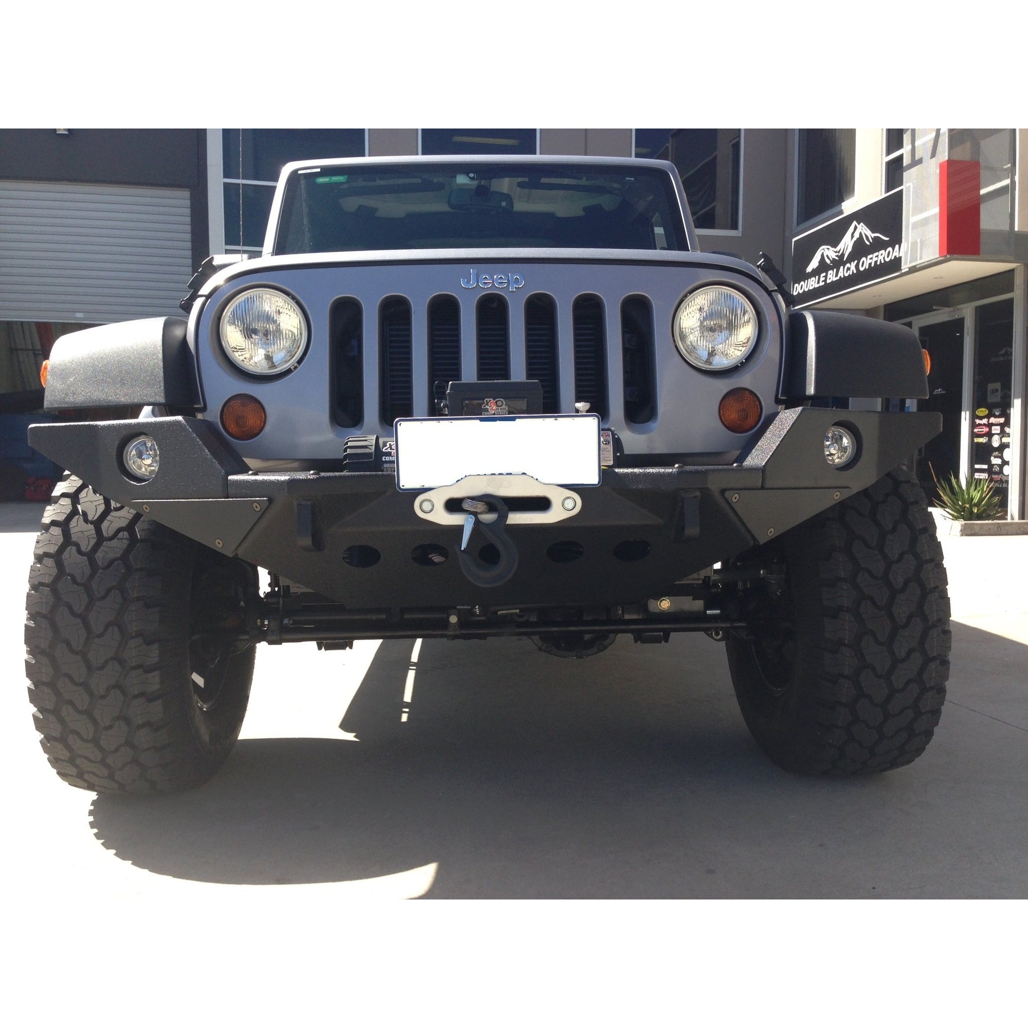 JK Tow Hitch 2007 to 2018 - Double Black Offroad