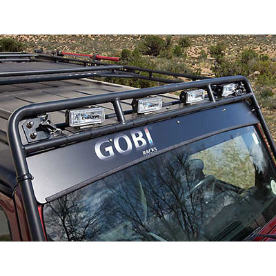 GOBI Jeep JK Wind Deflectors - Double Black Offroad