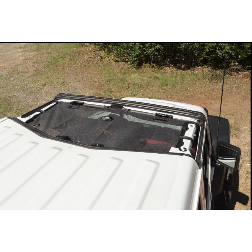 Rugged Ridge  Hardtop Eclipse Sun Shade for 18+ Jeep Wrangler -  Double Black Offroad