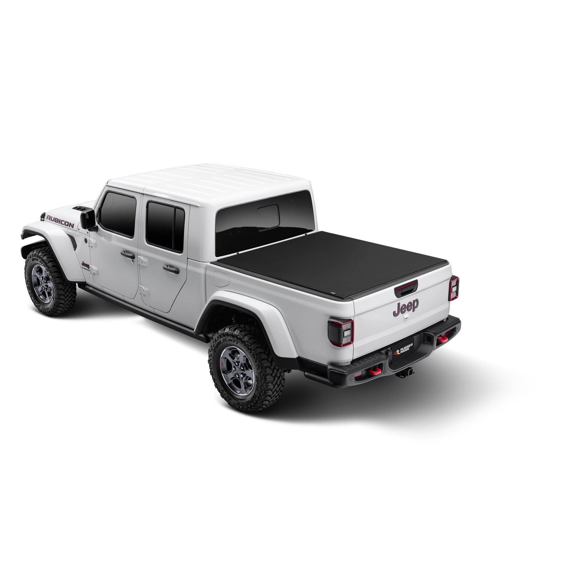 Rugged Ridge 13550.21 Armis SOFT Folding Bed Cover for 2020 on Jeep Gl -  Double Black Offroad