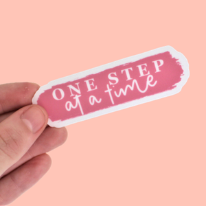 One Step at a Time | Sticker