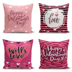 Valentine's Day Home Decorations, Love Pillow Covers - Akasia Design
