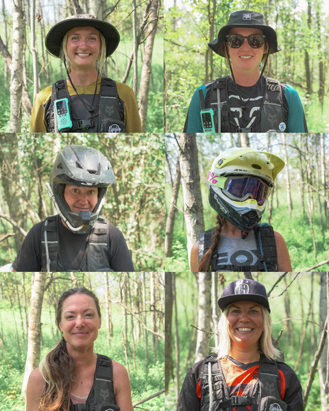 SurfinBerms Berms Crew of Ladies - Women Who Ride