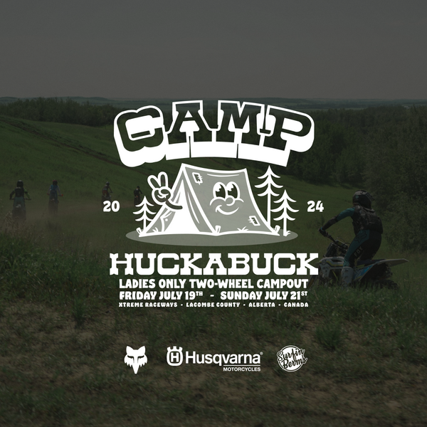 Camp Huckabuck 2024 July 19th to July 21st, Ladies Two-Wheeled Campout