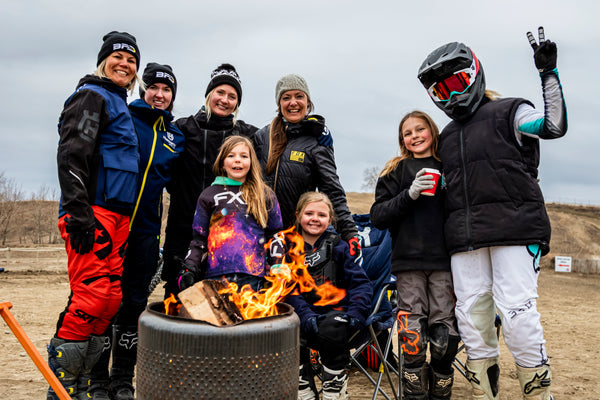 Berms Crew Ladies Calgary Wild Rose MX Dirt Bike Riding