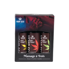 Hemp Seed Massage Oil Kit