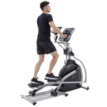 Image of a male working out on the Spirit Ex295 Home Elliptical Cross Trainer.  Fitness Options, Online Gym Equipment Supplier and Nottinghamshire Showroom