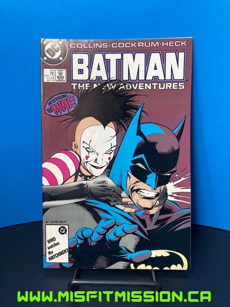 DC Comics October 1987 Batman The New Adventures #412 – The Misfit Mission  Collectables