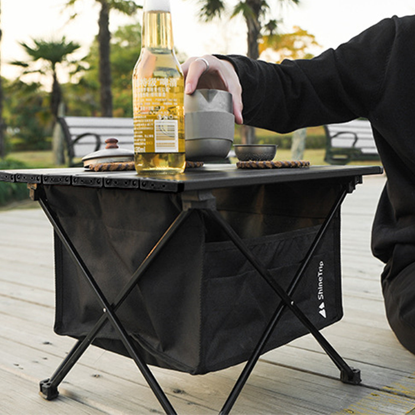 small folding camping tables