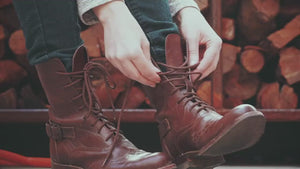 handcrafted leather boots