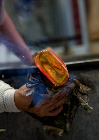 Verre de Murano en devenir