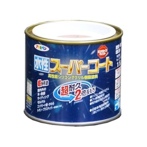 まとめ買い）アサヒペン ペンキ 水性スーパーコート 水性多用途 ライト