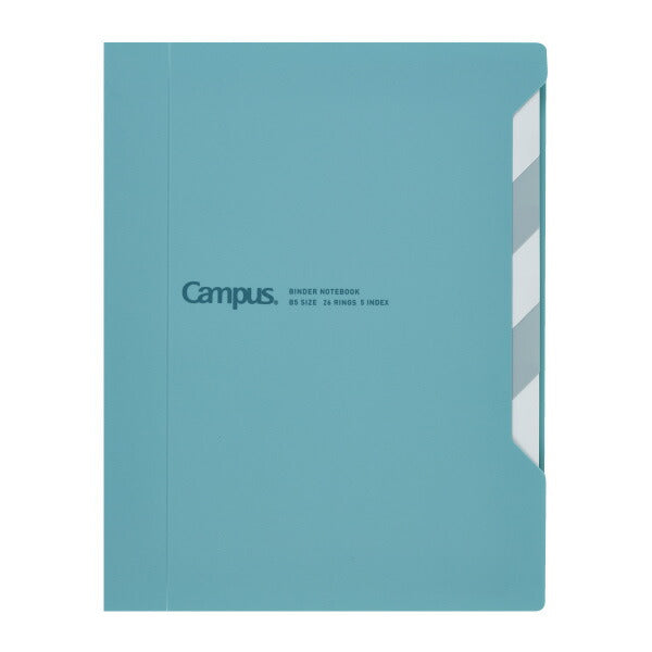 Kokuyo campus index easy to open binder slim type 65 sheets B5 26