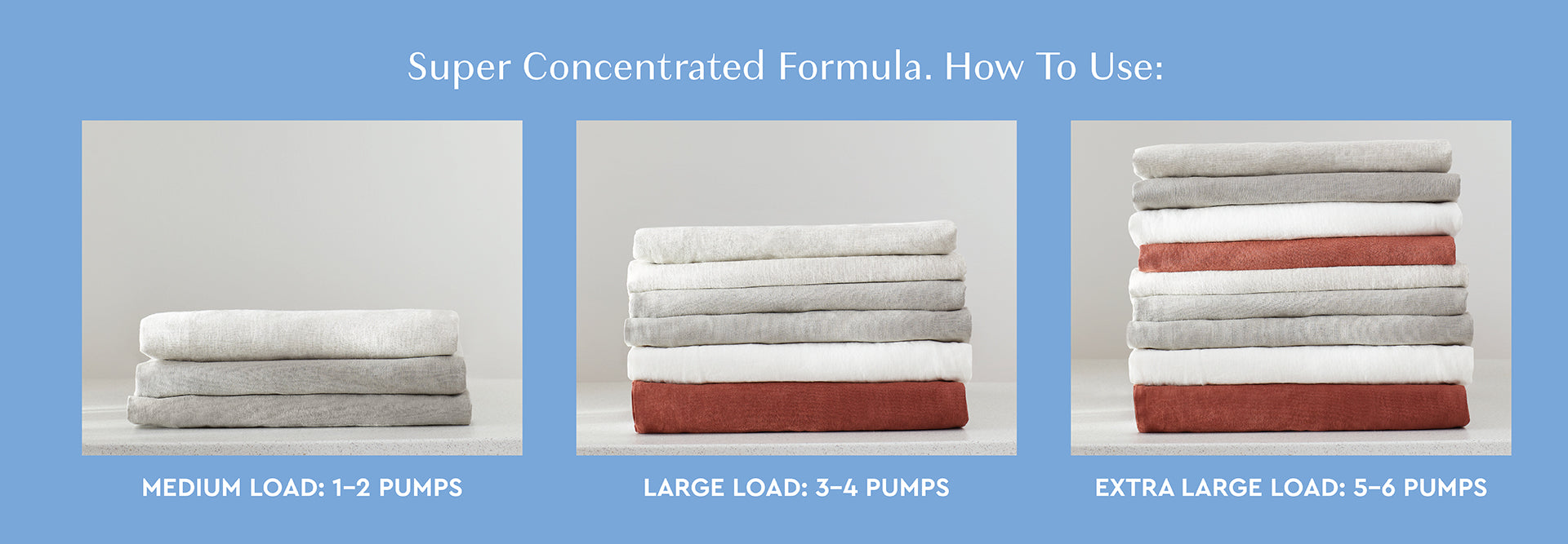 Super Concentrated Formula. How To Use - Desktop banner - 1920x667