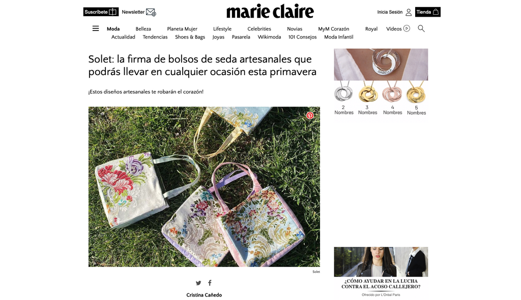 Bolsos en Marie Claire