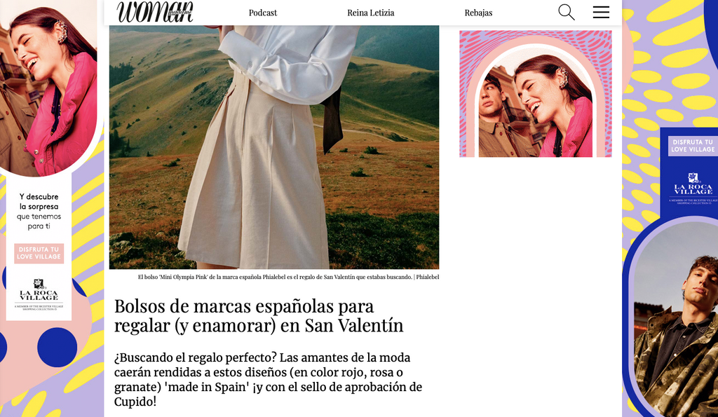 Woman Bolsos marcas españolas San Valentín