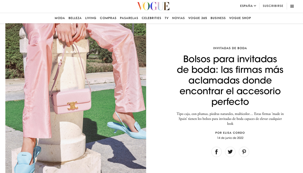 Vogue Bolsos invitada Solet