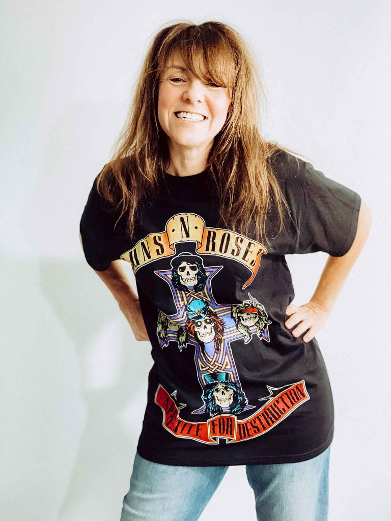 skat Teoretisk Interpretive Guns N' Roses Appetite for Destruction T-shirt | Rock & Roll Jane