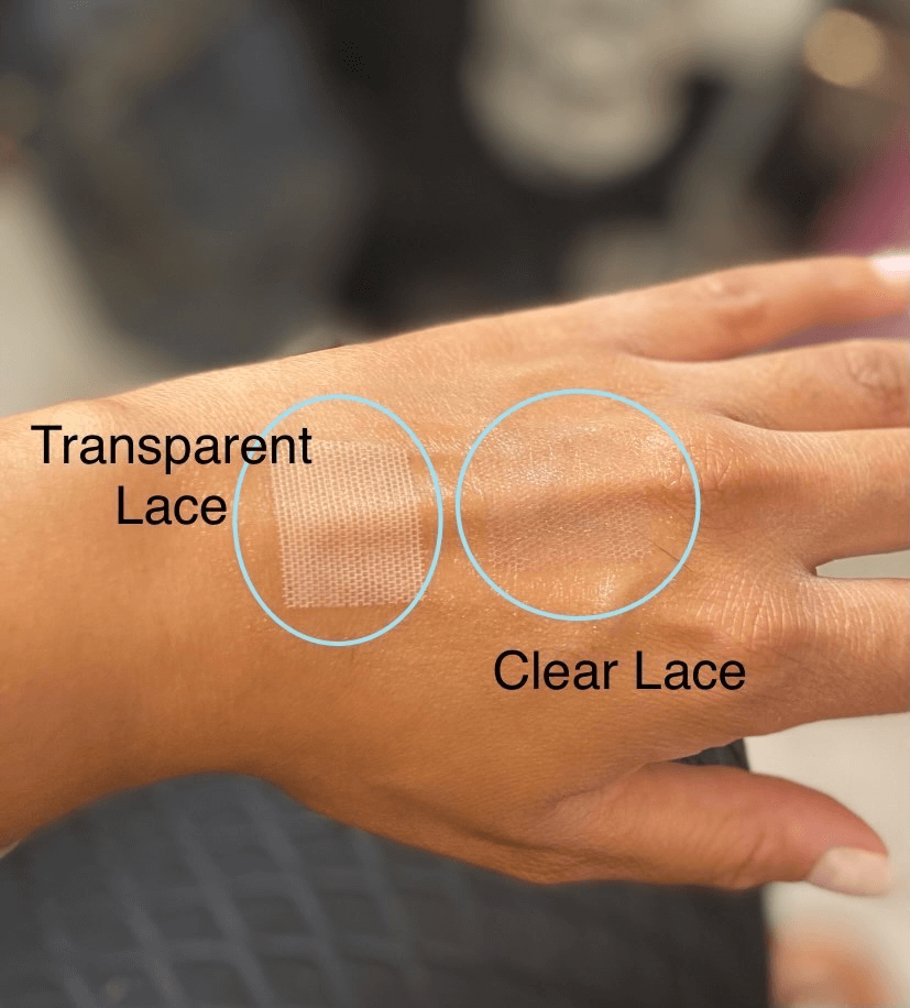 Clear Lace vs Transparent Lace