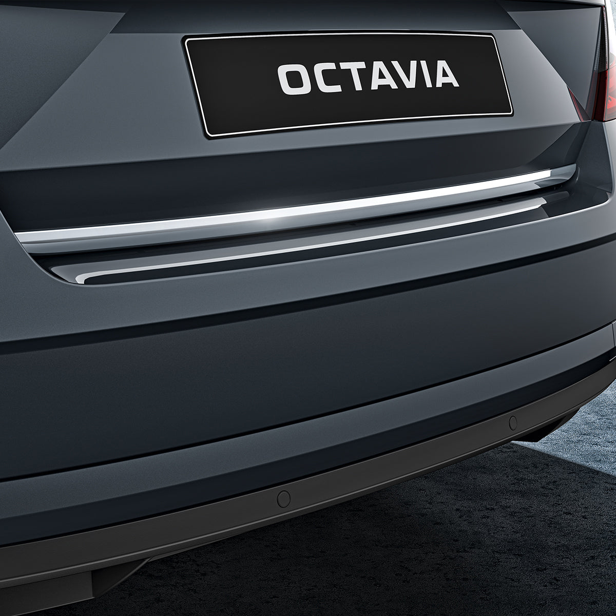 Protective tailgate trim for the OCTA... | Wings SKODA Exterior Styling ...