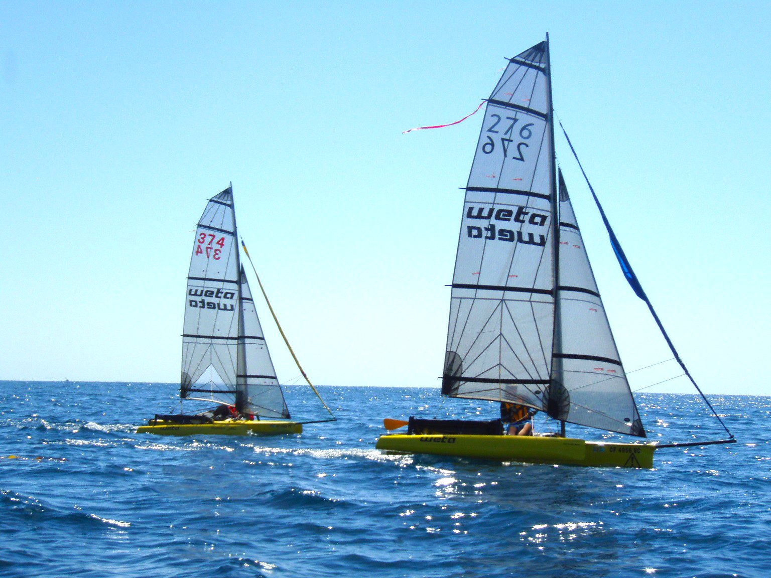 trimarani a vela