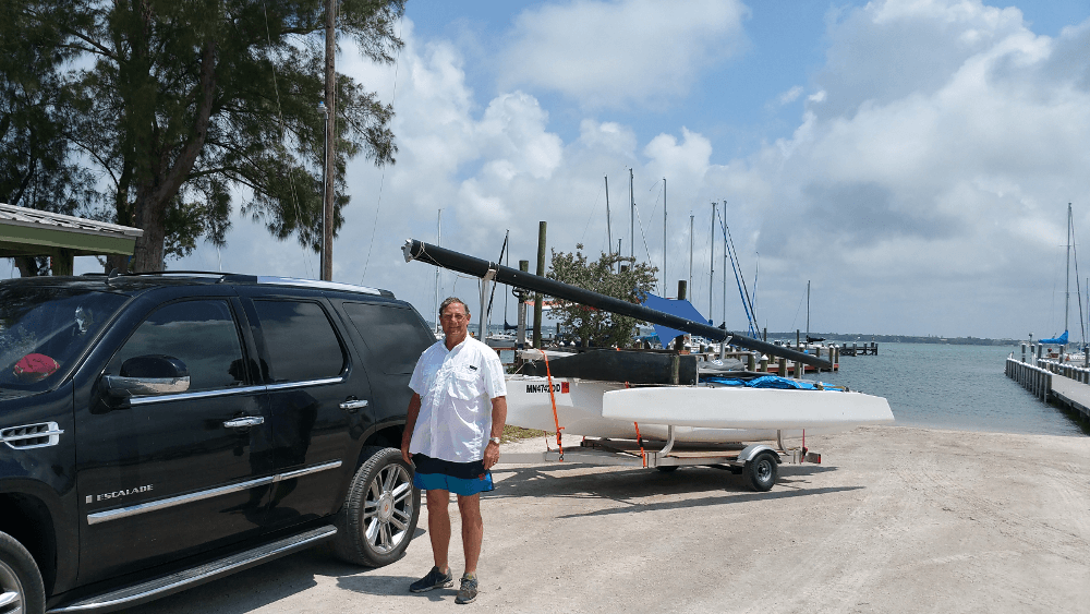 windrider rave foiling trimaran