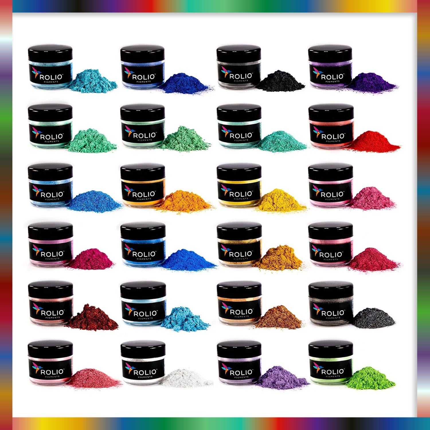 Chameleon Mica Powder - 5 Color Shift Powder Pigment – Rolio Pigments