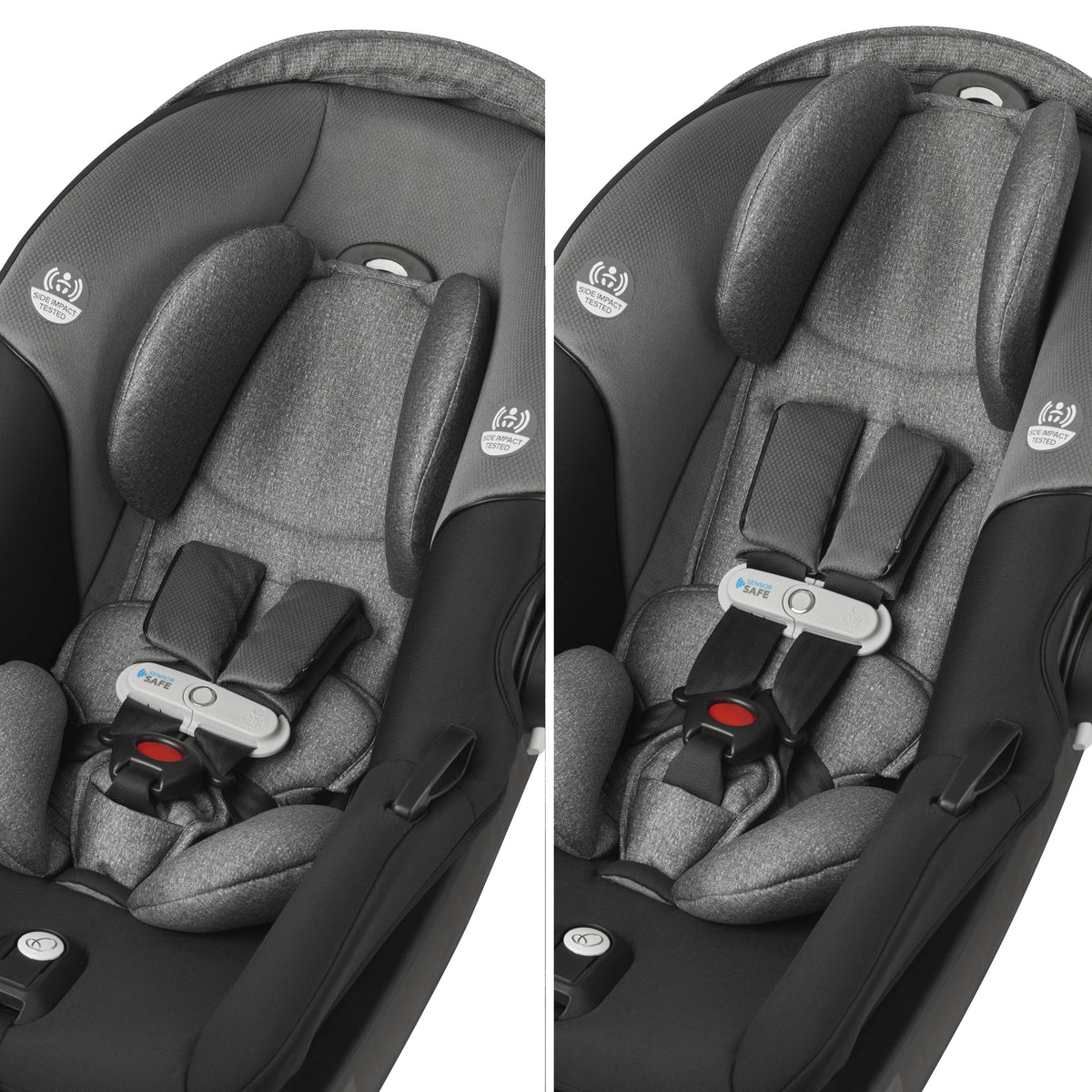 SecureMax Infant Car Seat with SensorSafe + SafeZone Load Leg Base