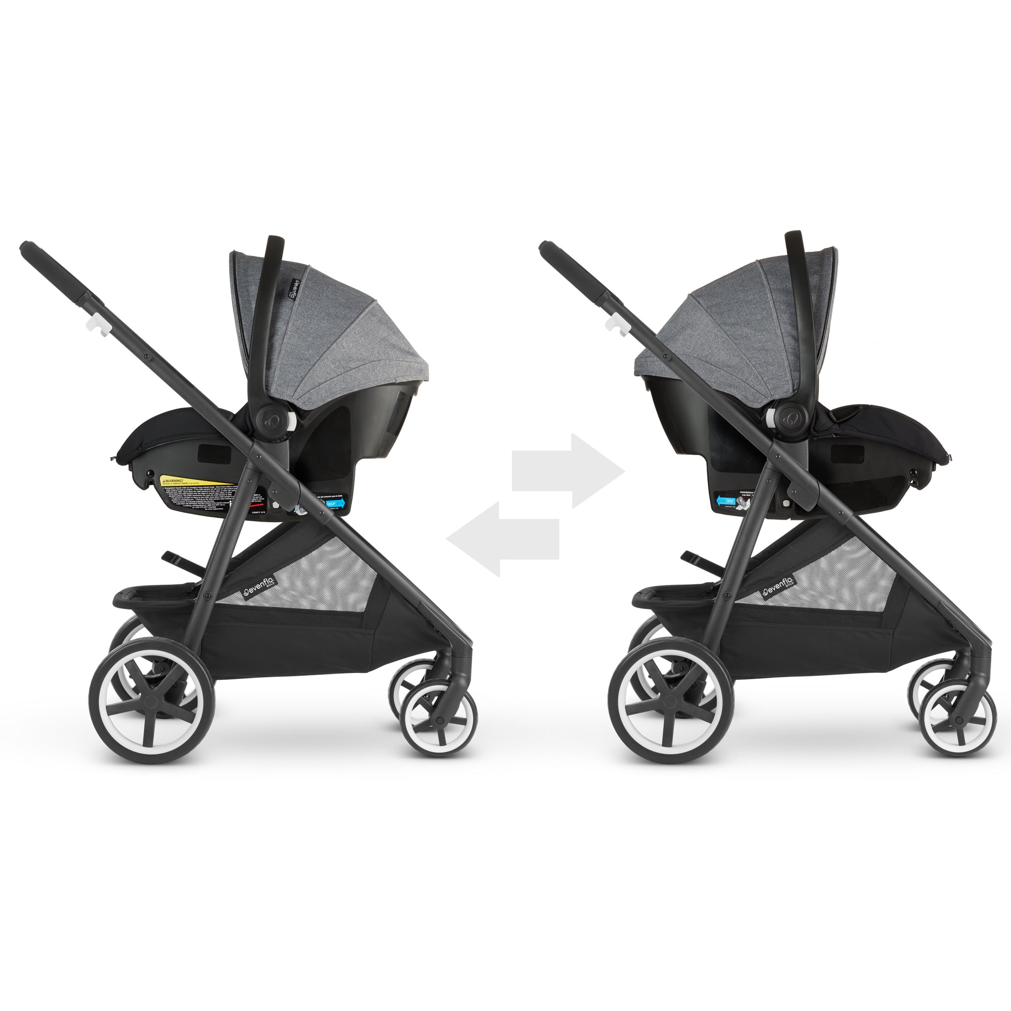 evenflo shyft travel system