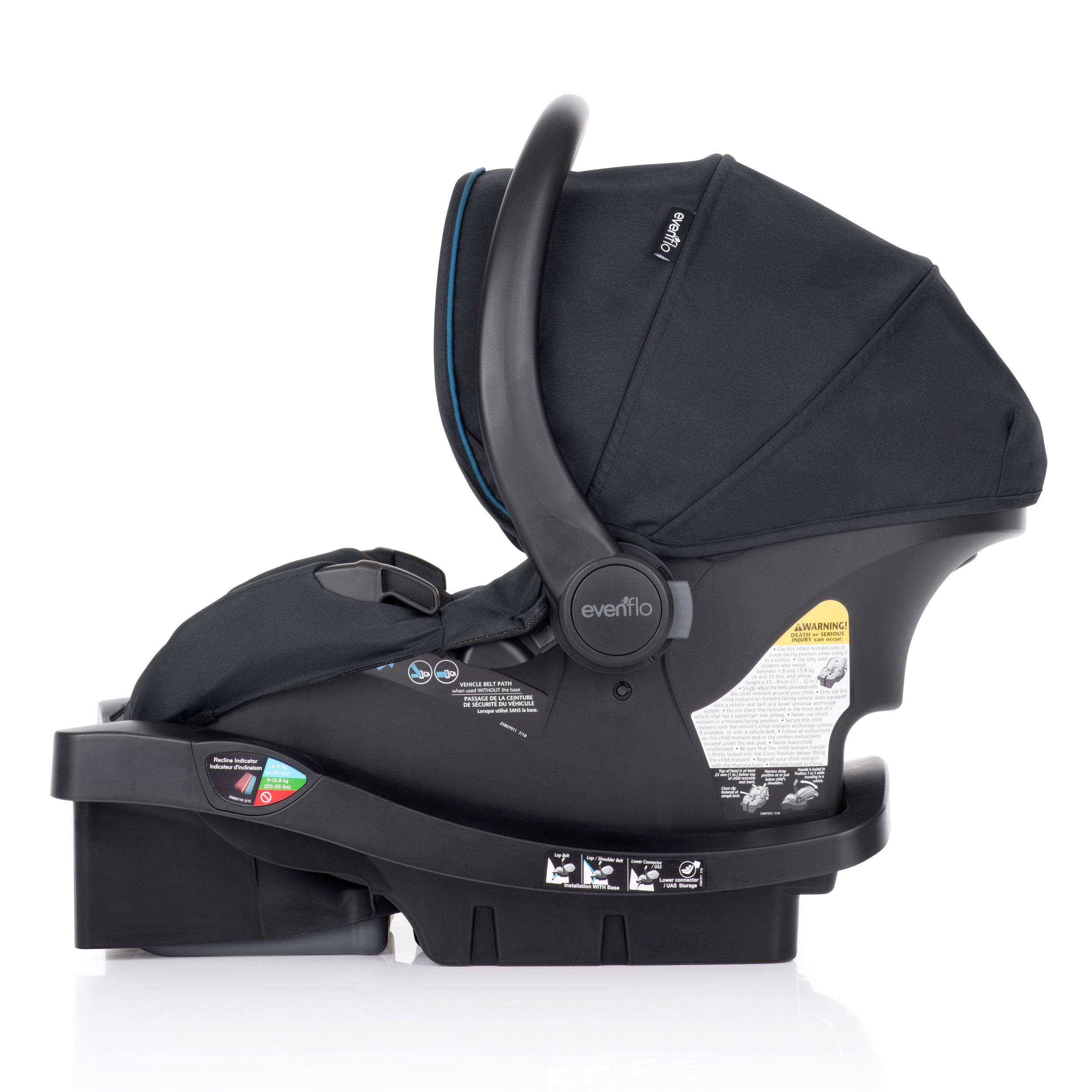 evenflo clover sport travel system reviews