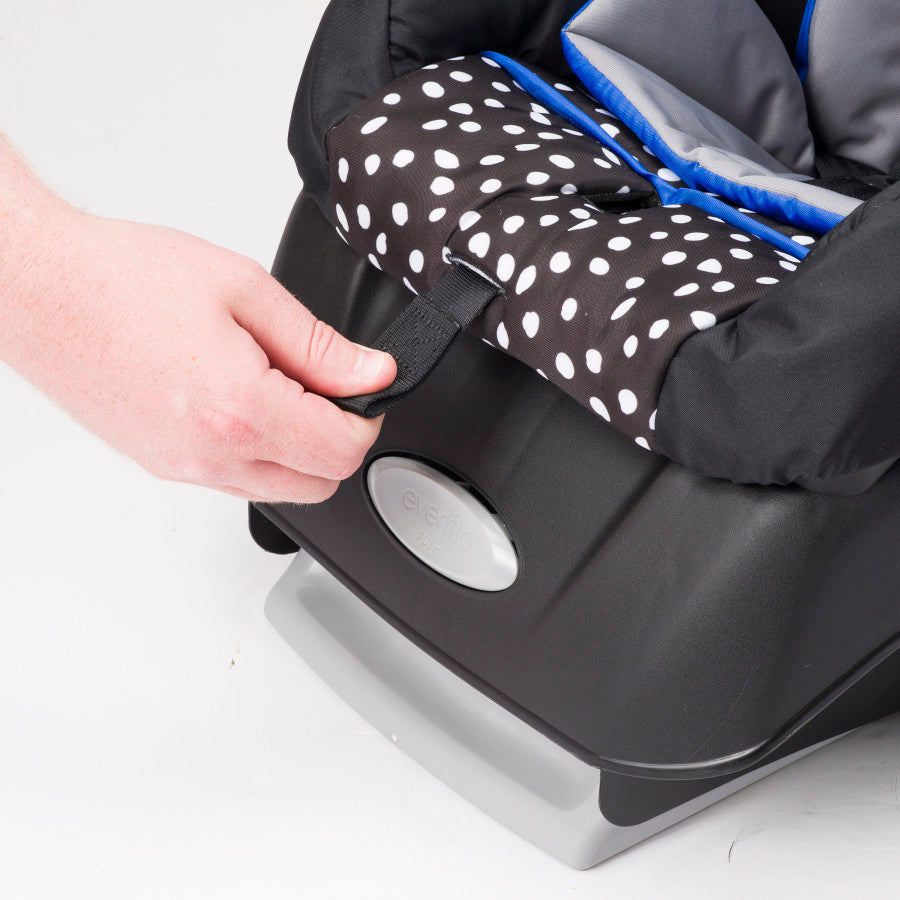 evenflo vive travel system with embrace infant car seat