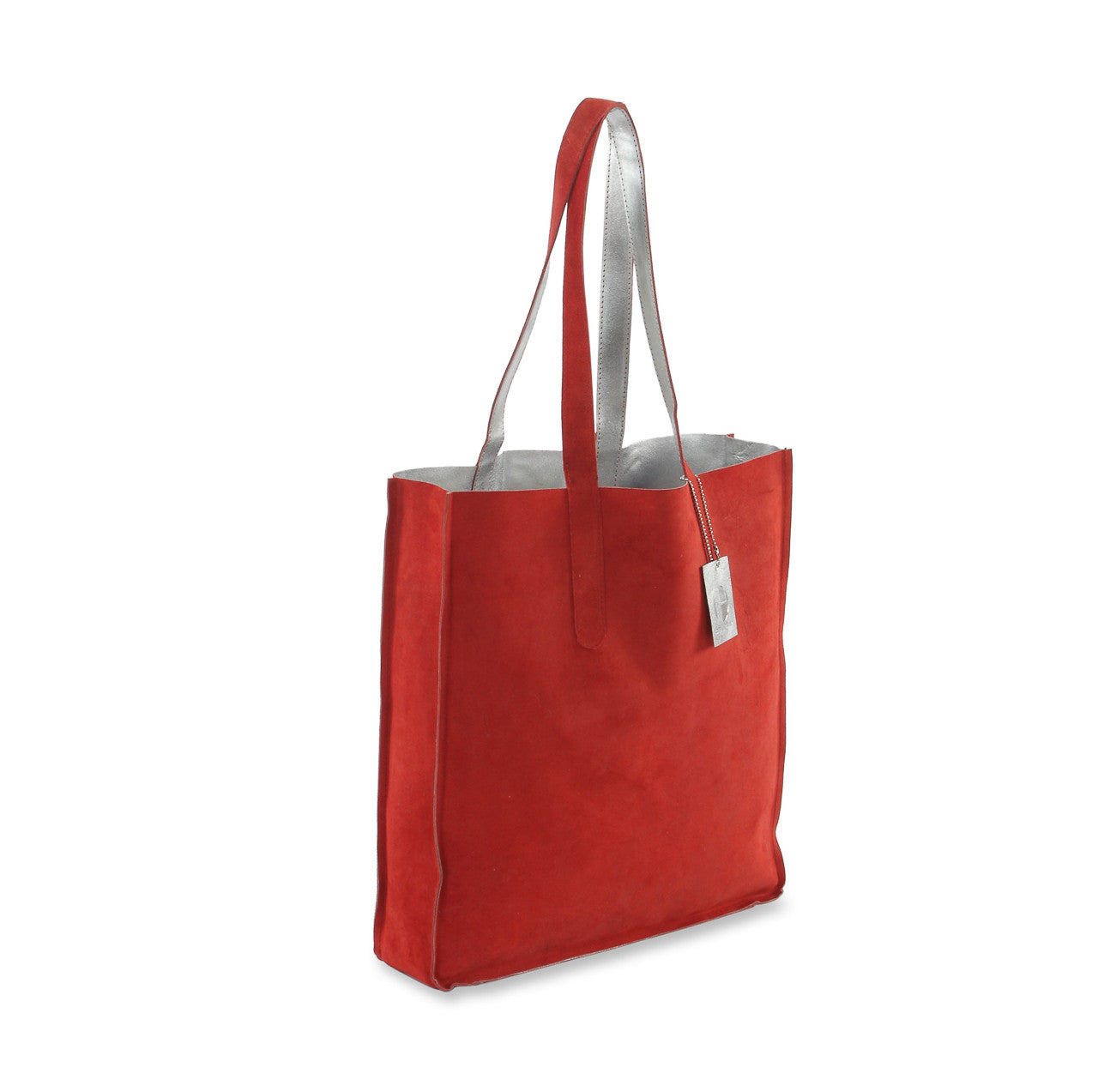 reversible leather tote